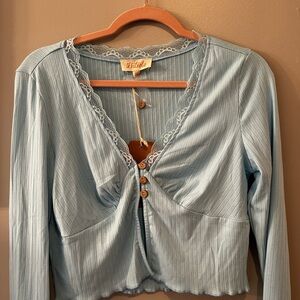 Brand new listicle cardigan size large.